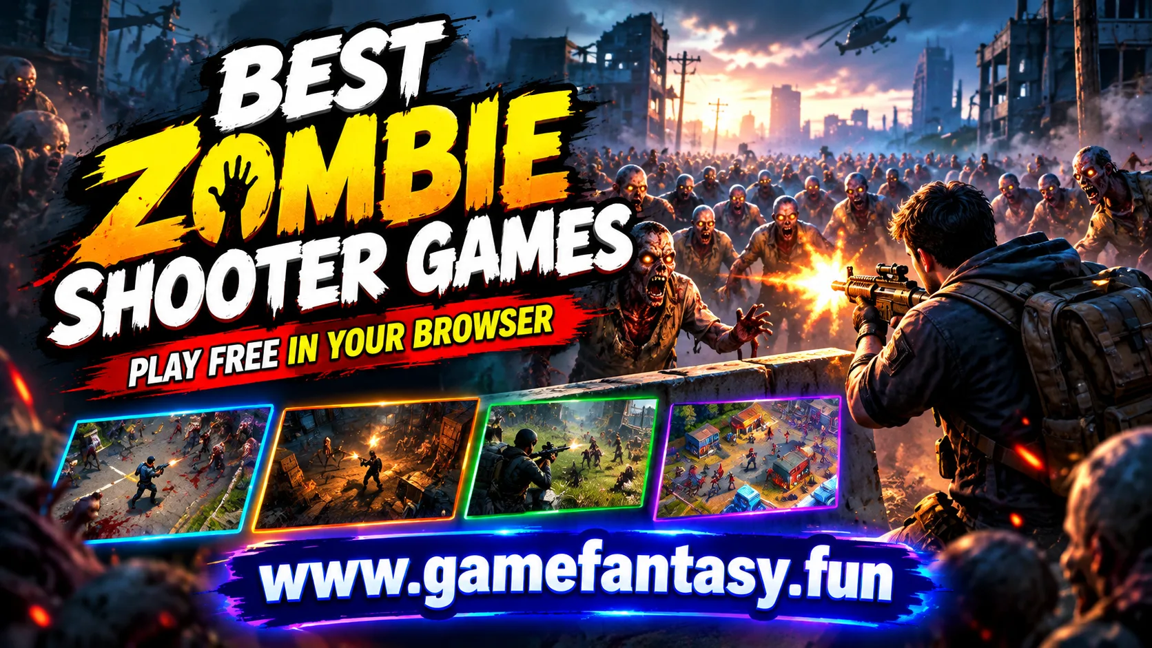 Best Free Zombie Shooter Games to Play Online