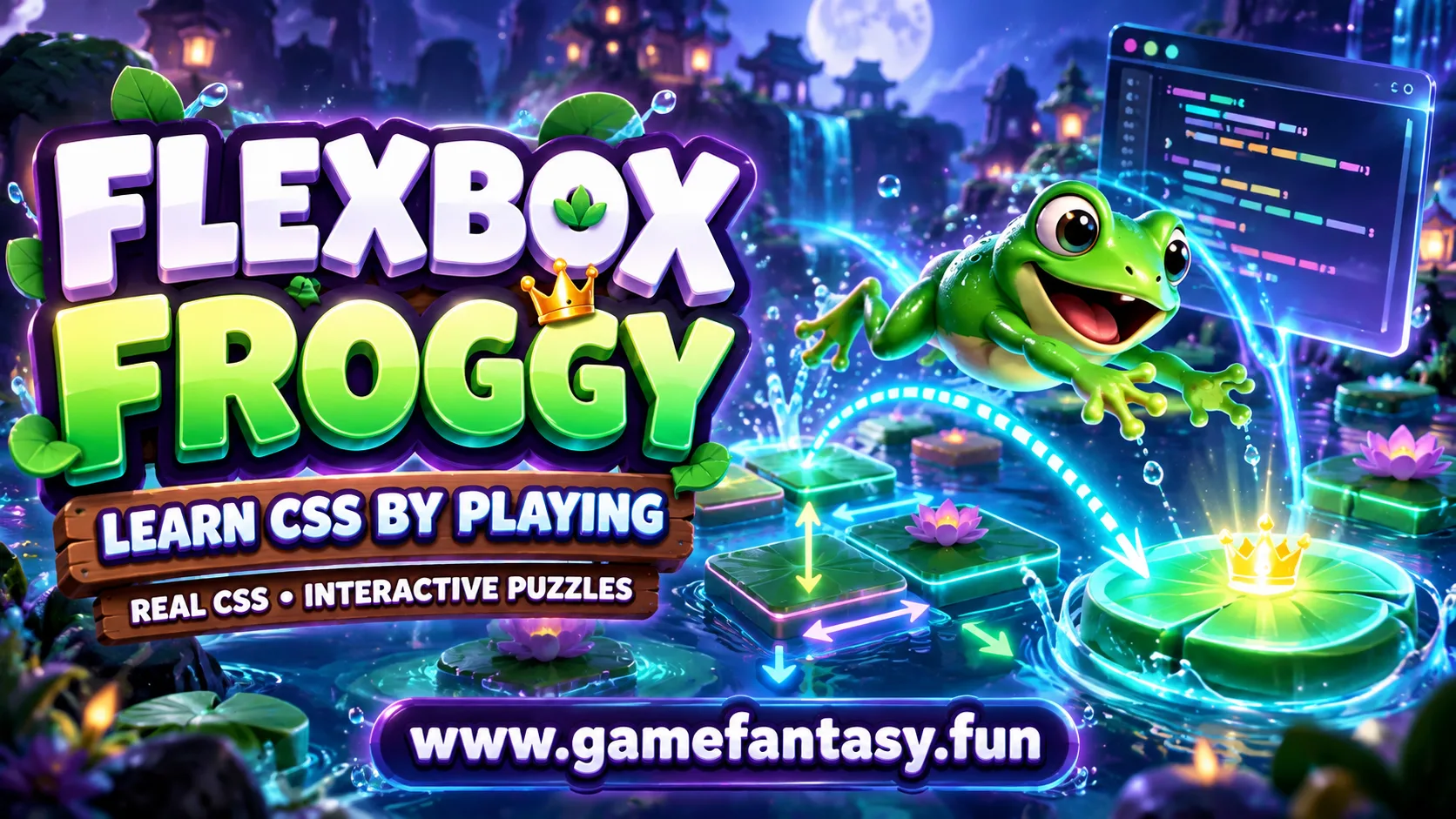 Flexbox Froggy: How to Learn CSS Flexbox by Playing a Game