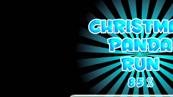 Christmas Panda Run game thumbnail