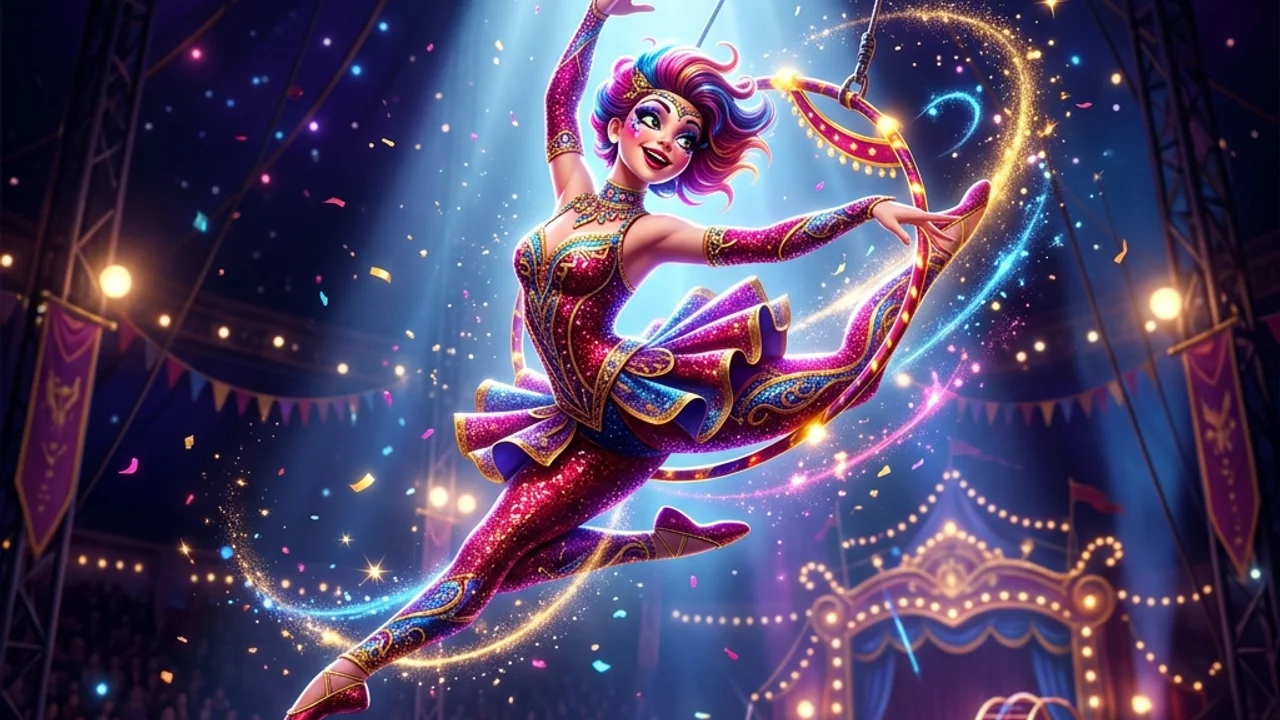 Circus HTML5 background banner