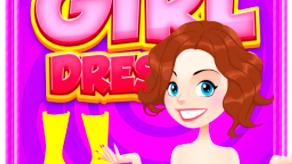 Girl Dress Up background banner