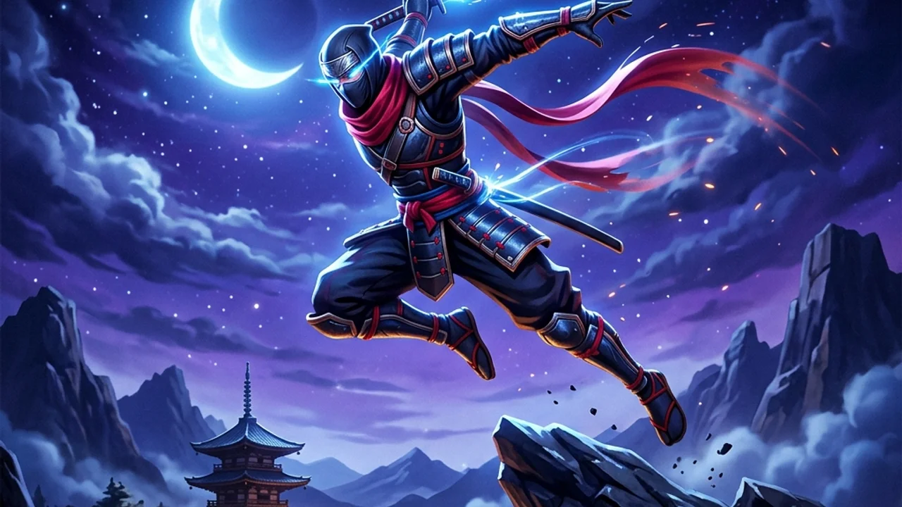 Jump Ninja Hero game thumbnail